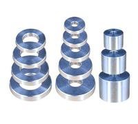 20 / 22mm M6 M8 M11 M12 Bushing Washer Flat Washing Machine Metal Shaft Bushing Round,10Pcs,22x10.2x5mm