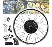 20"/24"/26"/27.5"/28"/29"/700c E-Bike Conversion Kit,Rear Wheel Electric Bicycle Conversion Kit: 48V, 500W/1000W Hub Motor, with LCD Display