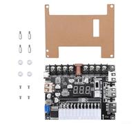 20/24-Pin ATX Power Supply Module With Voltage Display - High-Current Terminals, Fast-Charging USB, For Toggle Switch, For Ideal For DIY Assembly Projects(B)