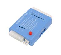 20/24 Pin PC ITX ATX BTX SATA Computer Switch Control Power Supply Tester Blue