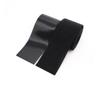 20/25/30/40/50mm Soft Baby Hook Loop Fastener Tape Safe Baby Transparent Black White Self Adhesive Stickers Tape DIY Sewing 2M(40mm Black,One Side Loop 2m)