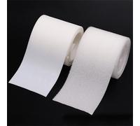 20/25/30/40/50mm Soft Baby Hook Loop Fastener Tape Safe Baby Transparent Black White Self Adhesive Stickers Tape DIY Sewing 2M (Color : 50mm white, Size : Loop and Hook 2meter)