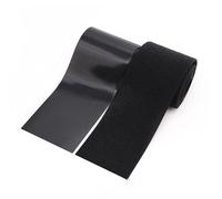 20/25/30/40/50mm Soft Baby Hook Loop Fastener Tape Safe Baby Transparent Black White Self Adhesive Stickers Tape DIY Sewing 2M (Color : 50mm Black, Size : Loop and Hook 2meter)