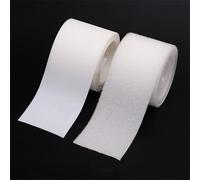 20/25/30/40/50mm Soft Baby Hook Loop Fastener Tape Safe Baby Transparent Black White Self Adhesive Stickers Tape DIY Sewing 2M (Color : 40mm White, Size : Loop and Hook 2meter)