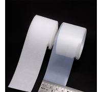 20/25/30/40/50mm Soft Baby Hook Loop Fastener Tape Safe Baby Transparent Black White Self Adhesive Stickers Tape DIY Sewing 2M (Color : 40mm Transparent, Size : One Side Hook 2meter)