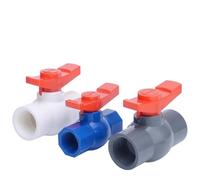 20/25/32/40/50mm PVC PE Pipe Faucet Diverter Plastic Quick Ball Valve Garden Lawn Irrigation Water Pipe Fittings(40502)