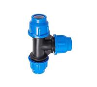 20/25/32/40/50mm PVC PE Tube Tap Water Splitter Plastic Quick Valve Connector Garden Agriculture Irrigation Pipe Fittings(Tee,25mm)