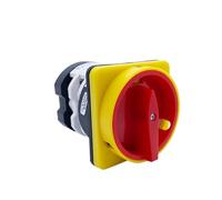 20/25/32/50/75/125A Two Poles Rotary Cam Switch YMZ12 Series Padlock Power Cut Off electronic starter Control(25A)