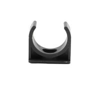 20 25 32mm Grey PVC Pipe Connector Straight Elbow Tee Cross Joints Water Adapter Home DIY Tube 3 4 5 6 Ways(Grey Pipe Clamp,25MM_5PC)