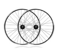20/26" Mountain Bike Wheelset V/Disc Brake QR 100/135mm Front & Rear Wheel | Quick Release Bicycle Wheel, 32H Aluminum Alloy Rim,Compatible 7-10 Speed Cassette