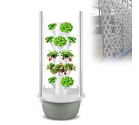20/28/36 Sites Vertical Hydroponic Towers Patio Grow Column Hydroponics Starter Tower Kit - Indoor Growing System with Pump, Controller 9-Layer36Pots-HydroponicTower+PlantLight