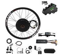 20"-29" MTX39 Ebike Rear Wheel Conversion Kit, 72V 3000W Hub Motor Electric Bike Kit with 72V 20AH Triangle Battery (27.5 Inch Rear)