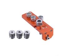 20/30/40 Series Aluminum Profile Drilling and Tapping Tool with Telescopic Rail Design and Anti-Collapse Edge for Accurate DIY Furniture Assembly (4pcs set)
