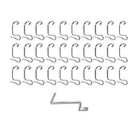 20/30 / 40Pcs Adjustable Fence Tightener Set, Rust-Resistant Metal Clamps with Tension Handle for Barn Garden Outdoor Repair Heavy Duty Wire Tensioner Handle