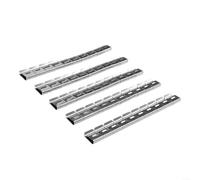 20/30/50/100Pcs Stainless Steel Solar PV Cable Edge Clips, 304 Dual Compression Wire Clamp for Photovoltaic Mounting Frame Cable Management(50pcs)