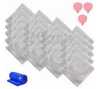 20/30/50pc Multipurpose Wire Dishwashing Rags for Wet and Dry,Non-Scratch Wire Dishcloth,Reusable Kitchen Cleaning Cloth,Effortlessly Removes Stubborn Stains from Dishes,Pots,Grills,Stoves (20pcs)