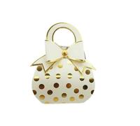 20/30/50PCS Dot Bow Candy Box Packaging Wedding Bridal Kid Gift For Guest Baby Shower Birthday Party Favors Decor Supplies