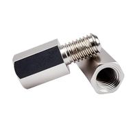20/30/50pcs Hex Standoff PCB Spacer M2 .5 M3 M4 M5 M6 M8 Stainless Steel Male Female Board Rack Stud Threaded Pillar Column Screw(6mm (50pcs),M3 (Thread 6mm))