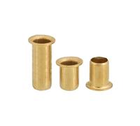 20/30/50pcs M2 M2.3 M2.5 M3 M3.5 Length 2-10mm Tubular Rivets Double-sided Circuit Board PCB Nails Copper Hollow Rivet Nuts (Color : M2.5-50pcs, Size : 2.5mm)
