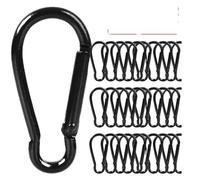 20/30/50pcs Mini Alloy Spring Carabiner for Outdoor Hiking