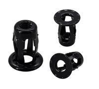 20/30/50Pcs Petal Shape Rivet Nut Screw Bolt Kit Expansion Metal Rivetnut Panel License Plate Clamp Lock Jack Nuts M4 M5 M6 M8(Nut Only(Black),M8x21(30Pcs))