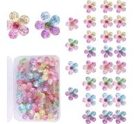 20/30pcs Flower Push Pins Thumb Tacks Decorative Pushpins Floral Message Board School Office Supplies Poster Map Decorative Pushpins Flower Push Thumb for Office