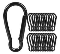 20/30Pcs Mini Carabiner for Outdoor Hiking
