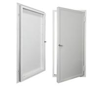 20×38", 22×40" Lockable Metal Access Door, Aluminum Honeycomb Wall Ceiling Panel, Recessed Utility Hatch for Commercial HVAC Plumbing Wiring Areas(22x24in/55.9x61cm)
