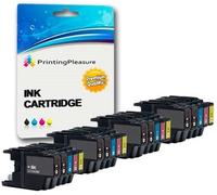 20 (4 SETS + 4 BLACK) Printer Ink Cartridges compatible with DCP-J525W DCP-J725DW DCP-J925DW MFC-J430W MFC-J5910DW MFC-J625DW MFC-J6510DW MFC-J6710DW MFC-J6910DW MFC-J825DW | LC1240 LC1220