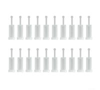 20/40pcs Paint Strainers 11mm Disposable Mesh Filters for HVLP Gravity Spray for guns - Fine Nylon Sieve Bags to Remove Dirt White(20PCS)