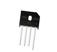 20/50/100/200/500Pcs KBU1008 Bridge Rectifier KBU10K Stack 10A/800V(20Pcs)