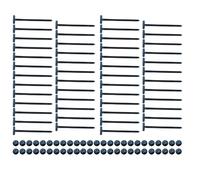 20/50/100Pcs Nylon Cable Tie Push Clip Car Nylon Wrap Fixed Fastener Clip Universals Buckle Locking Zip Straps for Mudguard Plate Trunk