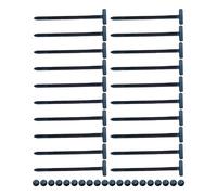 20/50/100Pcs Nylon Universals Cable Tie Buckle Cable Ties Enduring Locking Zip Tie Straps for Mudguard Plate Trunk Car Repair Locking Zip Ties Holder Tool