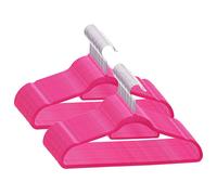 20/50/100x Clothes Hanger Set Anti-slip Velvet Organiser Multi Colours vidaXL
