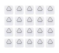 20/50 PCS Invisible Hooks - Portable Self-Adhesive No Drill Wall Hanging Dish & Hooks Decoration for Kitchen Decorative and Displaying Picture Hangers Display Small Hanger for on Inches for