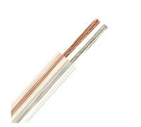 20-50m 12V Red Black Flat Cable 2 Core Connector Pin Electrical Wires For Strip Lamp Bulb Light Automotive Speakers(Gold Sliver,50M20 AWG)