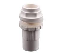 20~50mm White PVC Pipe Direct 90° Elbow Connectors Thicken Aquarium Overflow Joints Garden Irrigation Inlet Outlet Drain Fitting(Style 2(I D),25mm(1Pc))