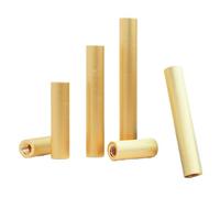 20/50pcs Brass Round Standoff Spacer M2 Stud Board Threaded Pillar Hollow PCB Motherboard Double Through(20pcs,32MM_M2)