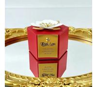 20/50pcs Creative Flower Hexagonal Gift Box With Gold White Card Candy Chocolate Packaging Gift Box Wedding Party Decoration