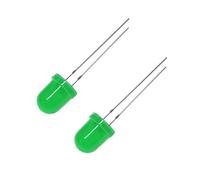 20/50pcs F8 8MM LED Red Green Blue Yellow White Light Emitting Diode DIY Assorted Kit(Green-20pcs)