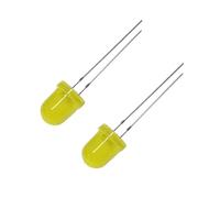 20/50pcs F8 8MM LED Red Green Blue Yellow White Light Emitting Diode DIY Assorted Kit(Yellow-20pcs)