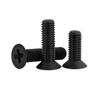 20/ 50pcs M2 M2.5 M3 M4 M5 M6 M8 White Plastic Nylon Countersunk Head Screws Flat Head Bolts(Black,M8x35mm (20pcs))