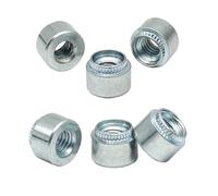 20-50pcs M3 M4 M5 M6 Z-zinc Plated Riveting Nut Press Step Embossing Rivet(M5-1.5 20pcs)