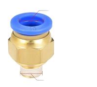 20/50PCS Pneumatic Quick Connectors PC Series 6mm 8mm 10mm 12mm OD Hose Tube 1/8" 1/4" 3/8" 1/2" Threads Air Connectivity(PC8-04 (1I2))