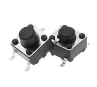 20/50PCS SMD Switch 6 * 6 * 4.3mm 5/6/7/8/9/10/11/12/13/14/17 6X6 4Pin Tactile Tact Push Button Switch Self-reset Switches(6x6x12mm,50PCS)
