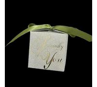20/50pcs Wedding Candy Box with Pearl Ribbon Bow High-End Gift Chocolate High Quality Glitter Powder Shell Gift Box