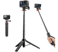 20"/51cm Selfie Stick Tripod for GoPro Hero 13/12/11/10/9/8/Max2, DJI Osmo Pocket 4P/4/3, Action 6/5 Pro/4, AKASO EK7000 Action Cameras