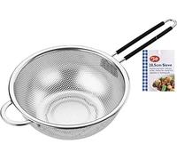 20.5cm Sieve Kitchen Fine Mesh Strainer Dusting Icing Sugar Cake Decoration