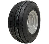 20.5x8.0-10 Trailer Tyre & Wheel Assembly 100mm PCD Wanda Road Legal 412kg Load