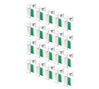 20/60Pcs Roller Blind Brackets Accessories Roller Curtain Replacement Part Window Shade Adjustable Clamp Holder Carriers Blind Brackets